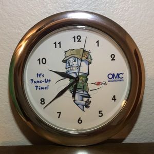 OMC genuine parts wall clock